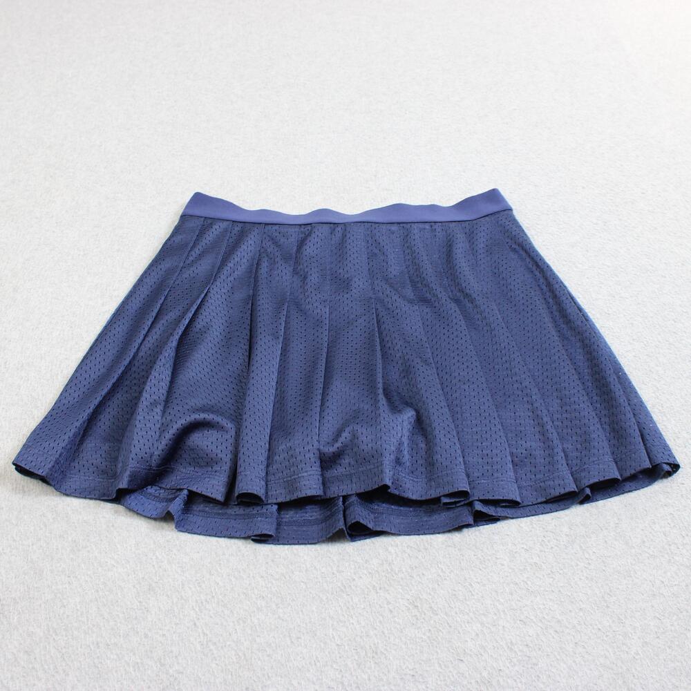 PINK Victoria's Secret Skort Junior Medium Blue Mesh Athletic Tennis Running Gym